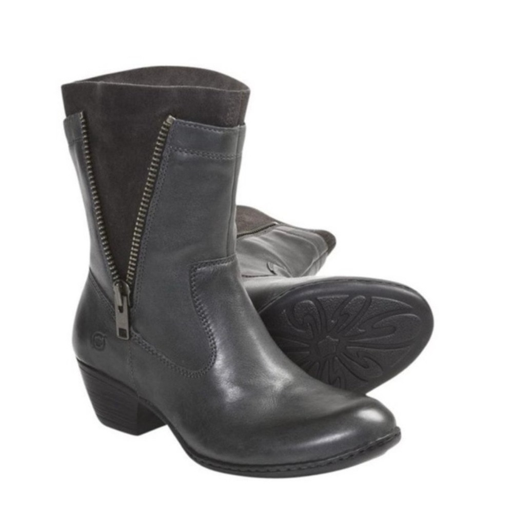 Women's Born Mila Leather Boots Sz 8.5